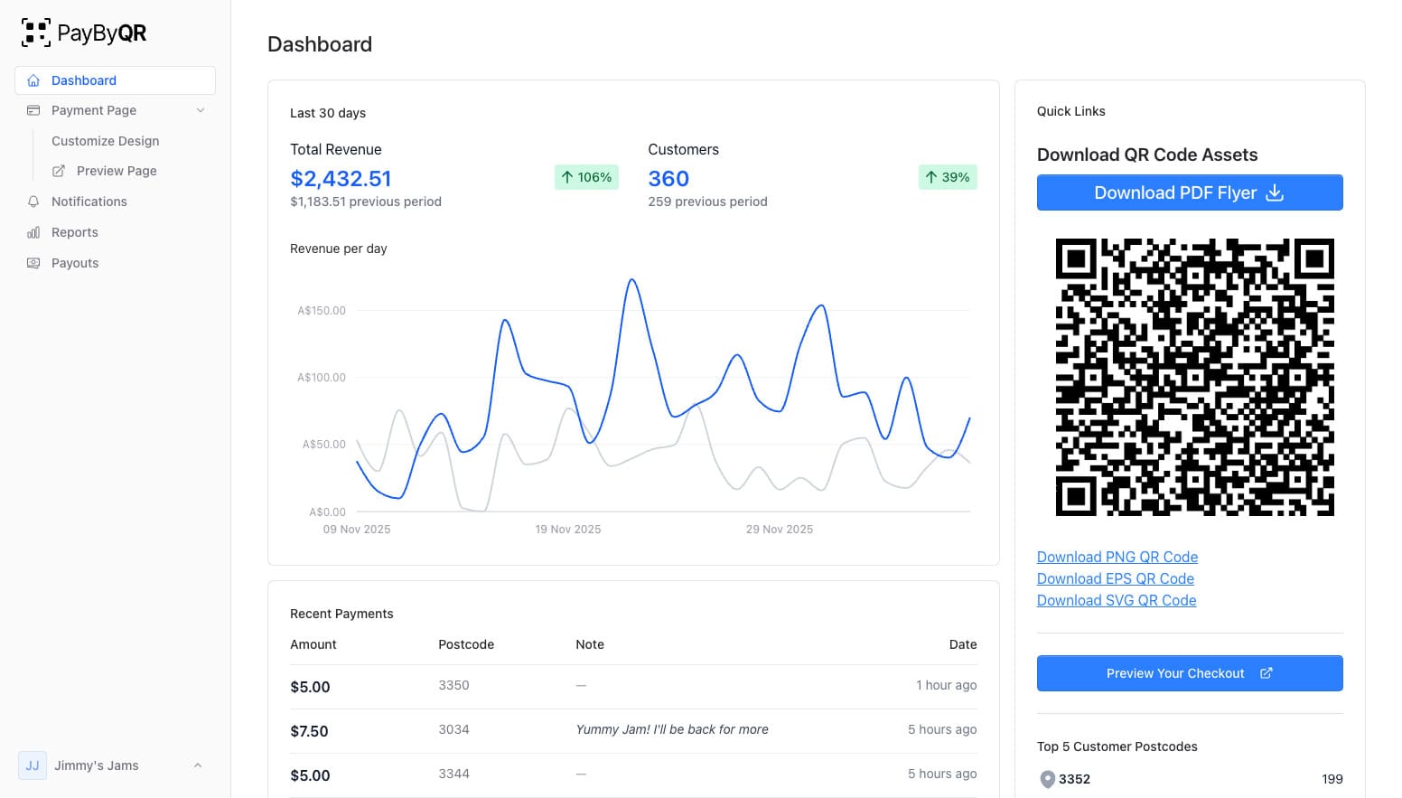App screenshot